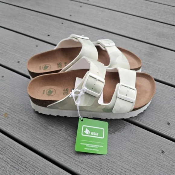 Birkenstock Women's Arizona Vegan Platform Sandals - Picture 6 of 8